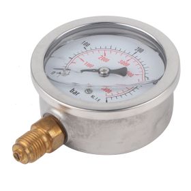 0â€‘400BAR 0â€‘5800PSI G1/4 68mm Dial Hydraulic Pressure Gauge Meter