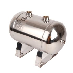 5L Steel Gas Storage Tank Air Reservoir Can 4â€‘Port Container High Pressure 1/4NPT