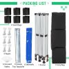 10'x20' Pop Up Canopy Tent with 6 Sidewalls, Ez Pop Up Outdoor Canopy for Parties, Waterproof Commercial Tent with 3 Adjustable Heights, Carry Bag