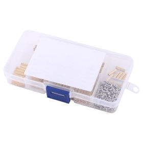 270pcs M2 Brass Female Female Standoff and Screws Assortment Kit (Option: as picture)