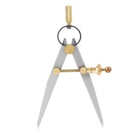 100mm Leather Divider Rotating Scratch Leathercraft Compass DIY Sewing Tools (Option: as picture)