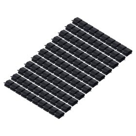 100Pcs Solar Panel Cable Clip PA66 Plastic Insulated PV Wire Fixing Management Tool (Option: as picture)
