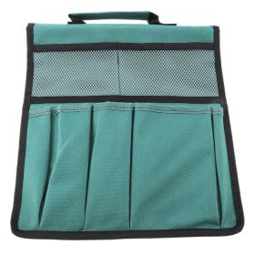 Foldable Portable Garden Kneeler Bench Kneeling Bag Tool Storage Stool Pouch (Green) (Color: Green)