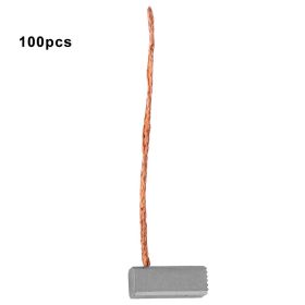 100PCS J420 Miniature Diaphragm Pump Motor Carbon Brush Replacement 6 x 6 x 15mm (Option: as picture)