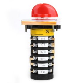 T-16EXF64D-6 8-Position Rotary Cam Universal Changeover Switch Selector for Milling Machine (Option: as picture)