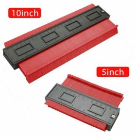 Contour Gauge Saker Duplicator Profile Copy Shape Measuring Tool Contour Gauge Duplicator Profile Copy Shape Measuring Ruler Tool (Option: 5 inch)