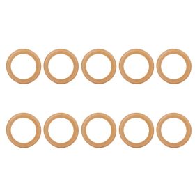 10PCs Cylinder Rubber Ring Pump Accessories for 1100w Oil&#8209;Free Silent Air Compressor (Option: as picture)