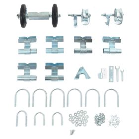 Rolling Chain Link Gate Wheel Kit Yard Gate Wheel Rut Runner Set for Farm Grass Land (Option: as picture)