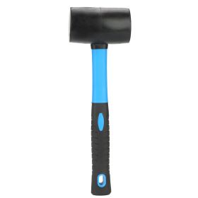Double Side Soft and Hardness Blue Black Rubber Hammer Installing Tool (Option: as picture)