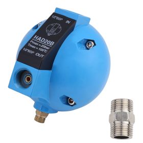 1pc HAD20B Automatic Condensate Mechanical Round Float Drain Valve 1/2BSP 400L/H 20Bar (Option: as picture)