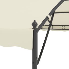 vidaXL Gazebo tecido creme (Option: as picture)