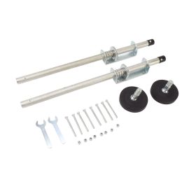 2PCS Adjustable Ladder Leveler 60cm Ladder Leveling Feet for Stable Platform and Ground Level (Option: as picture)