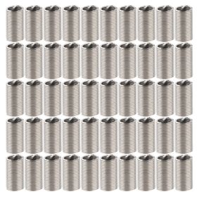 50Pcs Thread Inserts Male Female Reducing Nut Repair Tool Stainless Steel Fastener M10x1.252D (Option: 3D)