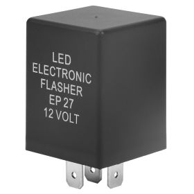 EP27 5-Pin LED Flasher Flash Relay for Turn Signal Light Hyper Flash Fix 12V (Option: as picture)