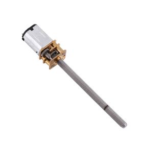DC 12V 400RPM N20 Micro Gear Motor 16mm Shaft M4x55mm Screw Reducer with Gear Box (Option: as picture)