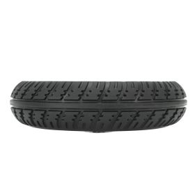 Wheelchair Wheel Replacement Non Slip Solid PU Strong Bearing Capacity Walker Accessories 7in (Option: as picture)