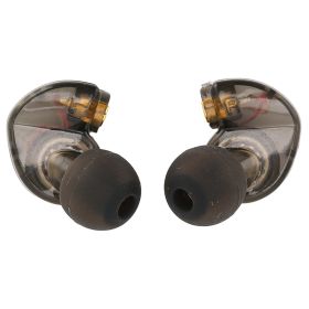 Replacement Sports Earphone Head Pluggable Detachable Earbuds Accessories for SE215 SE315 SE535 Black (Color: Black)