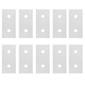 10Pcs Joining Plate Aluminum Flat Connecting Reinforcement Vertical Connection Tool4040â€‘2 Hole (Option: 4040 2holes)