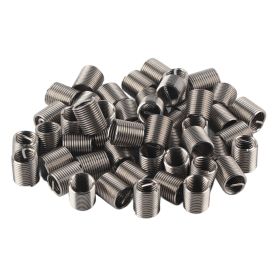 50Pcs Thread Inserts Male Female Reducing Nut Repair Tool Stainless Steel Fastener M10x1.252D (Option: 2D)
