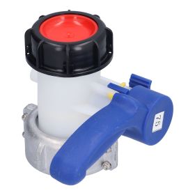 Butterfly Valve Tap IBC Tank Water Adapter Outlet Control Connector Replacement DN50 (Option: as picture)