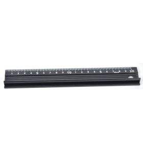Cutting Ruler L Type Aluminum Alloy Measuring Tool Hardware Accessory for Length Measurement(L Type 20cm ) (Option: L shaped 20cm)