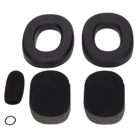Aviation Headphones Ear Pads Noise Reduction Protective Silicone Ear Cushions Pilot Headphones Accessory (Option: as picture)