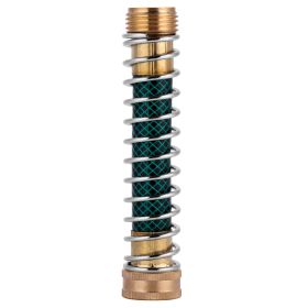 Garden Faucet Extension Hose Connector Spring Coil Kink Protector Irrigation Fitting Accessory (Option: as picture)