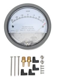 Differential Pressure Gauge Clean Room HVAC Filter Detection with Pointer Vacuum Components (Option: as picture)