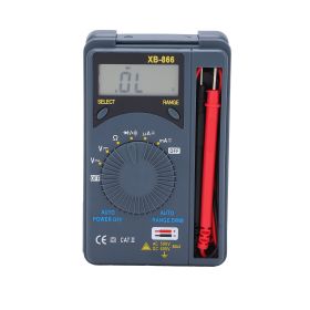 XB866 Pocket Multimeter Digital Display MultiPurpose Portable LargeRange HighAccuracy Voltmeter (Option: as picture)