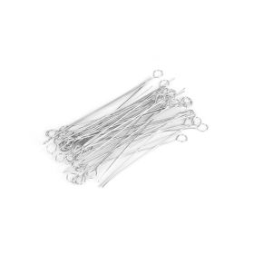 50PCS Reusable Inoculating Loop Holders Nichrome Needle Tips Inoculation for Laboratory(3mm) (Option: 3mm)