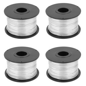 4pcs 110m 0.8mm Steel Rebar Tie Wire for Automatic Rebar Tying Machine (Option: as picture)