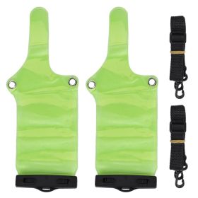 2PCS Portable Radio Waterproof Case Bag For walkie talkie UV5R/UV82/BF-888S (Option: as picture)