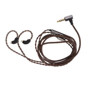 Earphone Cable Replacement Headphone Cable with Mic for 2 Pin 0.78mm Headphones for Weston 1964 UE3X UE18 W4R (Option: as picture)