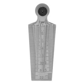 1 Set Stainless Steel Welding Taper Feeler Gauge Rulers Hole Inspection Tool (Option: as picture)