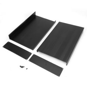 Quality Circuit Board PCB Instrument Aluminum Cooling Box Electronic Project Enclosure Case (Option: as picture)