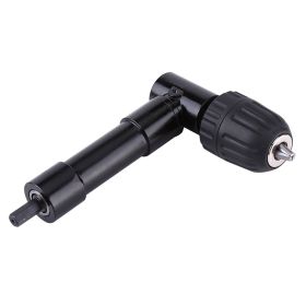 Right Angle 90 Degrees Drilling Extension Chuck 8mm Shaft Electric Drill Extension Tool (Option: as picture)