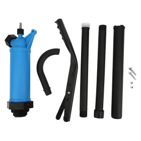 Lever Action Barrel Drum Pump Manual Adjustable 55 Gallons for Conveying Fuel Liquids (Option: as picture)