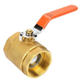 1pc DN50 2"BSP Brass Pipe Ball Valve 1.6MPa for Water Oil Gas (Option: as picture)