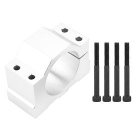 52mm Diameter Aluminum CNC Spindle Motor Mount Bracket Clamp with Screws (Option: as picture)