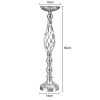 Gold/ Silver Flowers Vases Candle Rack Stand Holders Wedding Decor Road Lead Floral Bouquet Party Props Table Centerpiece Pillar