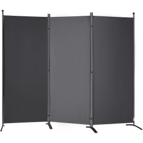 VEVOR Room Divider, 6.1 ft Room Dividers and Folding Privacy Screens (3-panel), Fabric Partition Room Dividers for Office, Bedroom, Dining Room, Study (Default: Default)