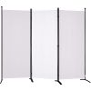 VEVOR Room Divider, 6.1 ft Room Dividers and Folding Privacy Screens (3-panel), Fabric Partition Room Dividers for Office, Bedroom, Dining Room,
